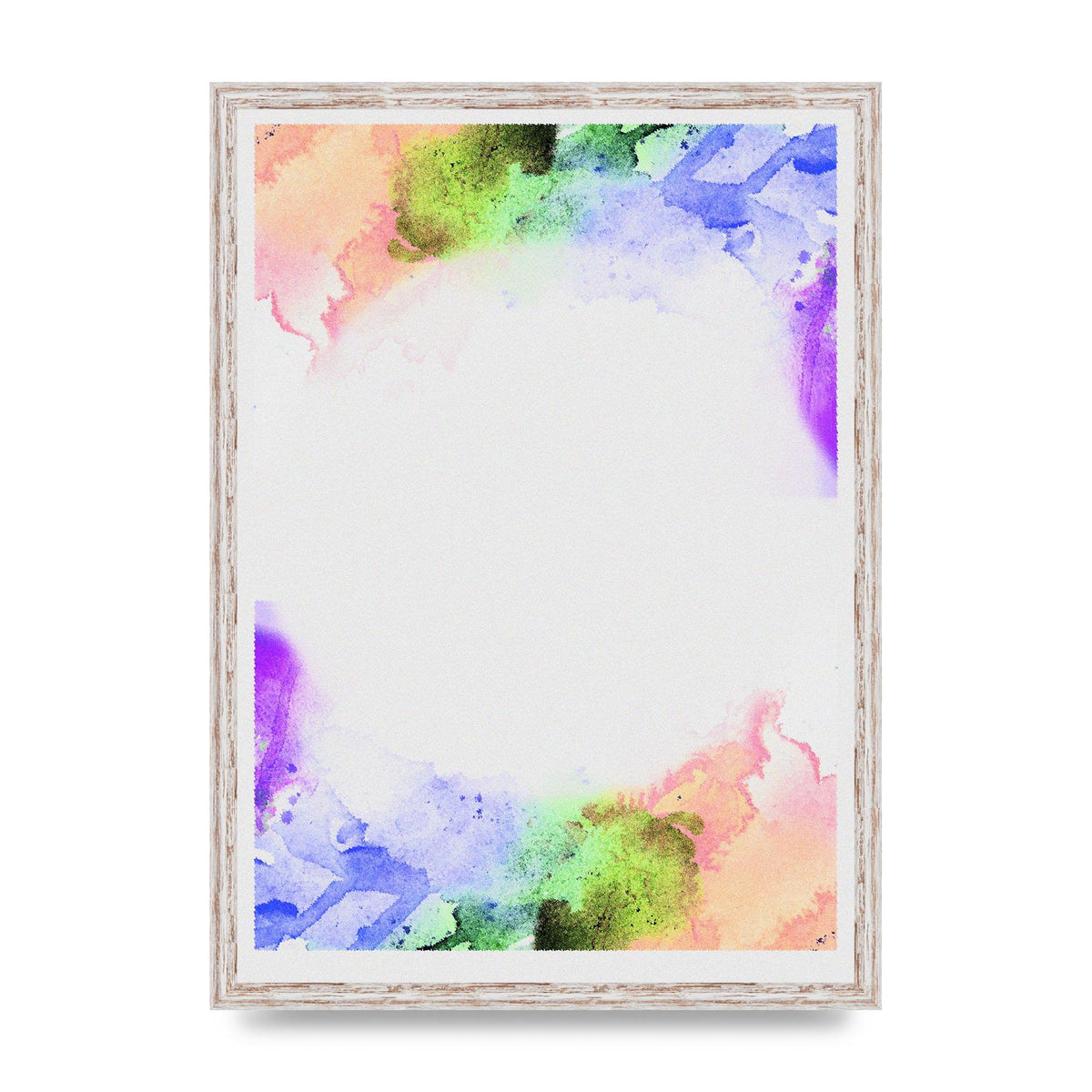 Watercolour Disc Two Art For The Home - A2 framed