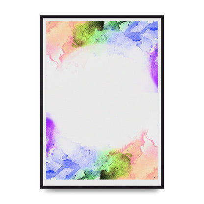 Watercolour Disc Two Art For The Home - A2 framed