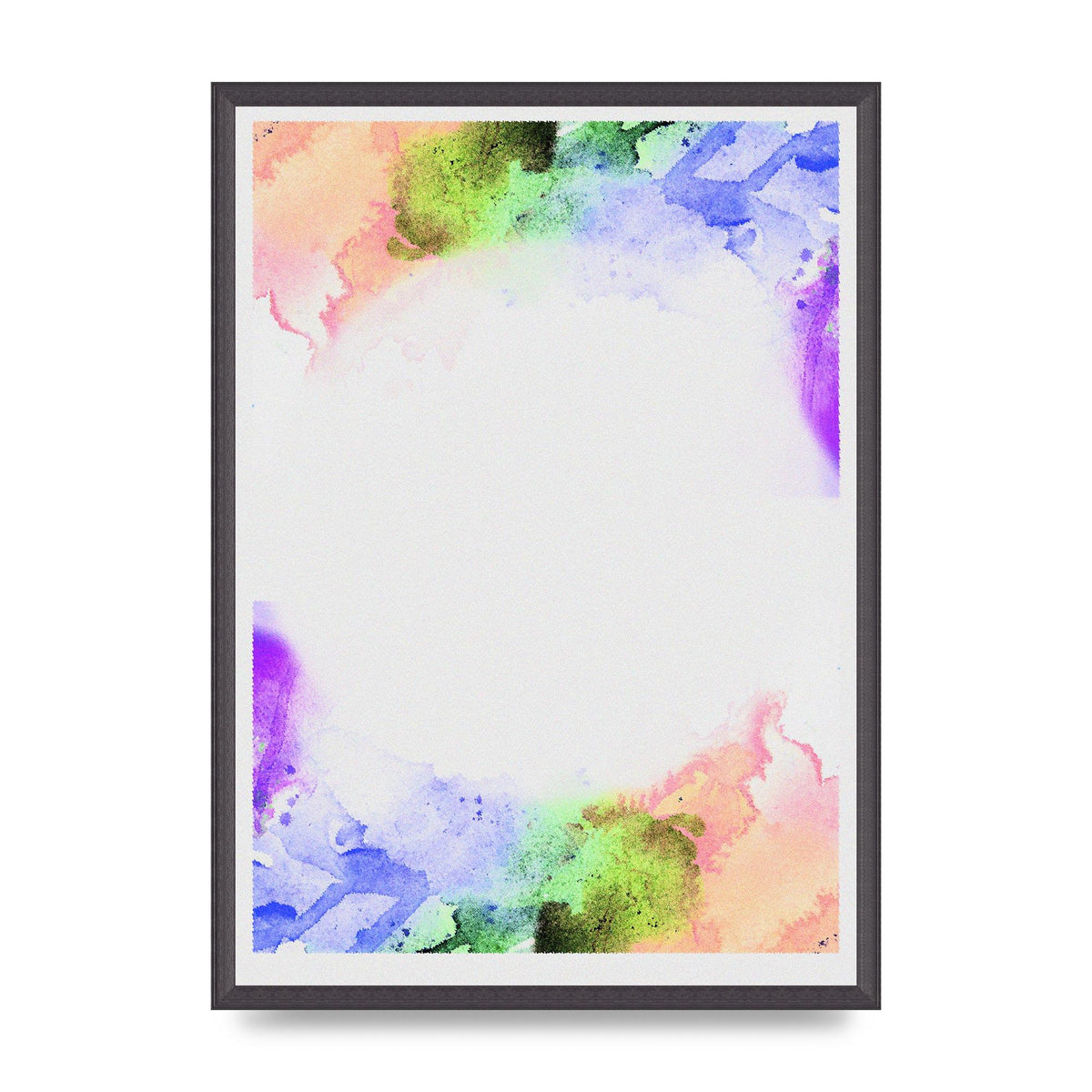 Watercolour Disc Two Art For The Home - A2 framed