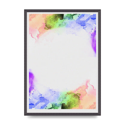 Watercolour Disc Two Art For The Home - A2 framed