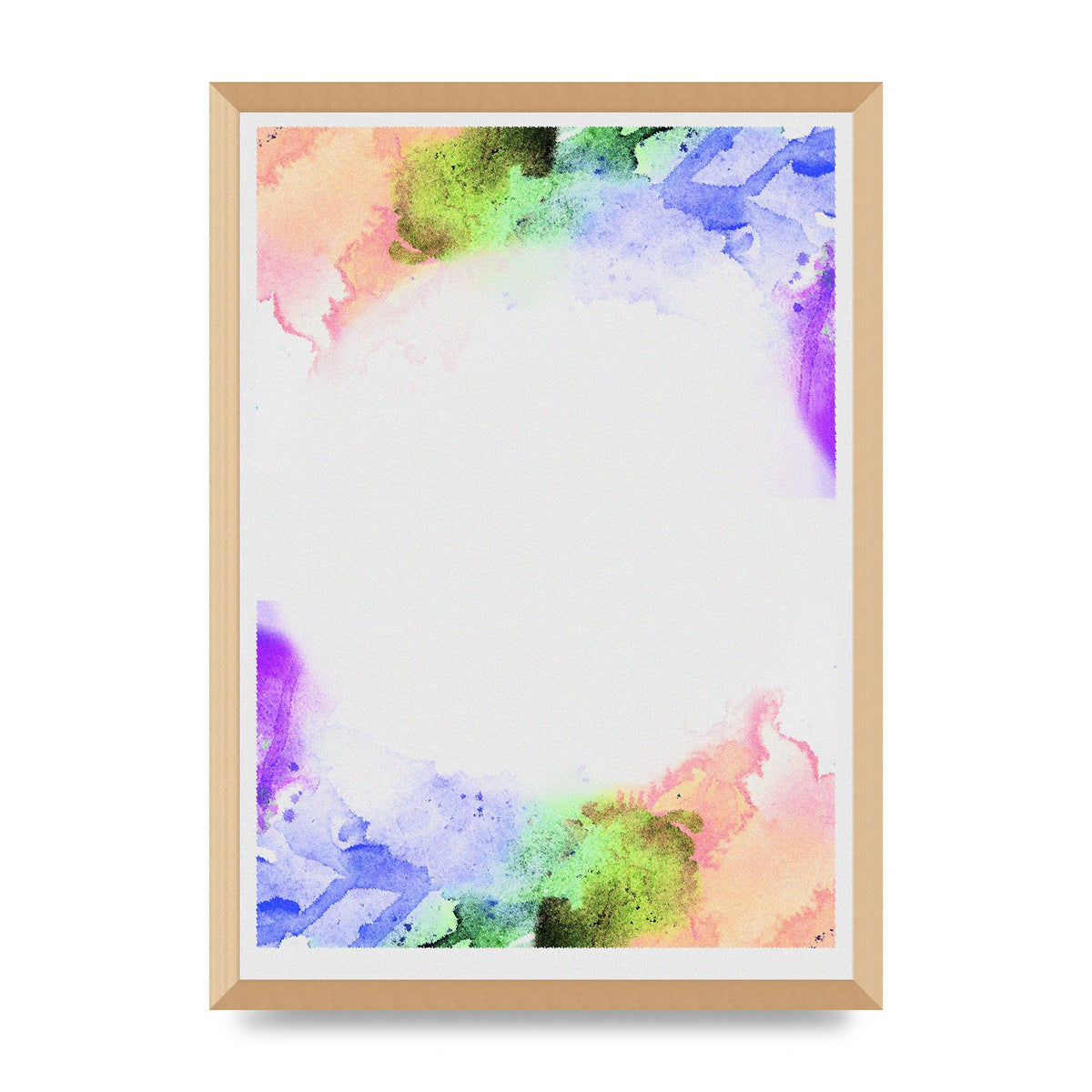 Watercolour Disc Two Art For The Home - A2 framed