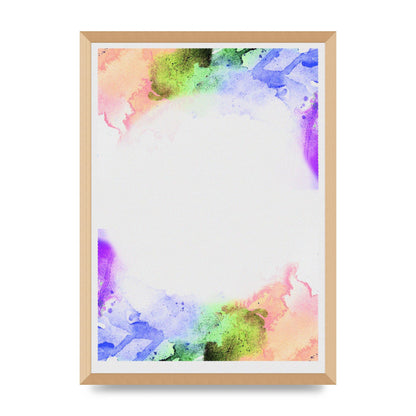 Watercolour Disc Two Art For The Home - A2 framed