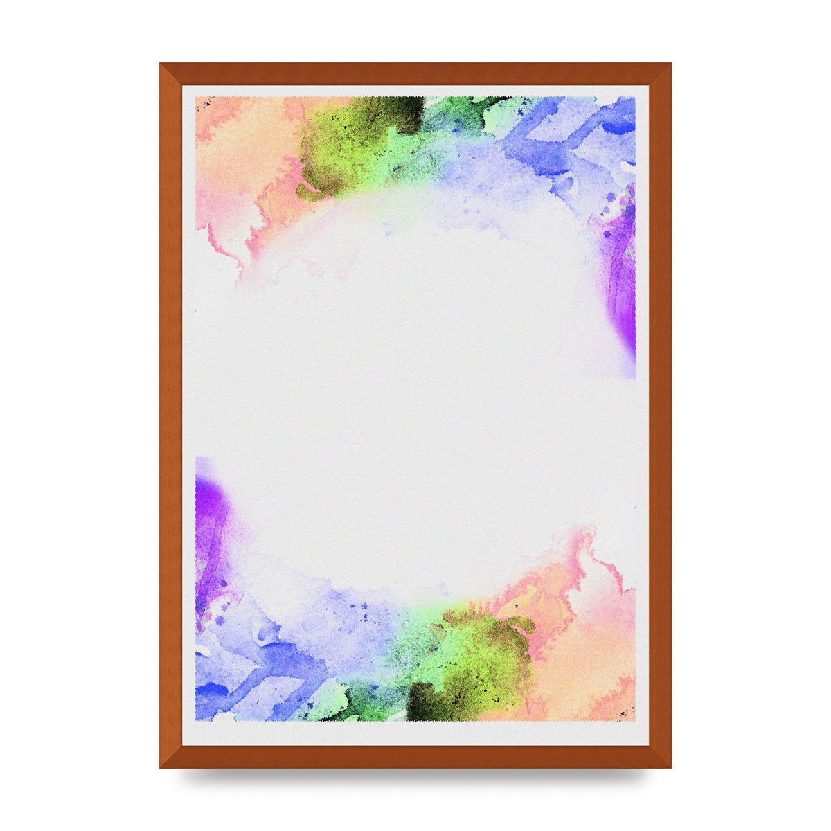 Watercolour Disc Two Art For The Home - A2 framed