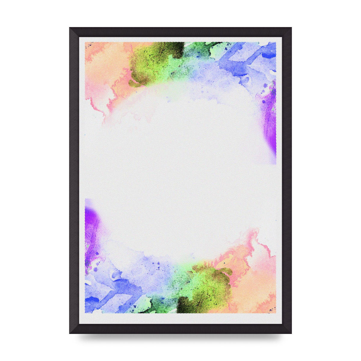 Watercolour Disc Two Art For The Home - A2 framed