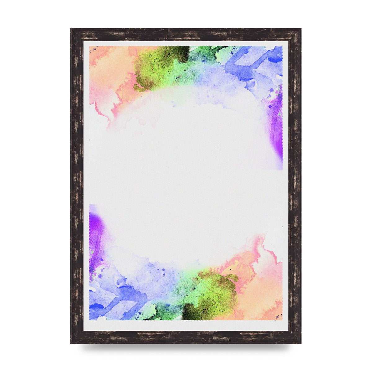 Watercolour Disc Two Art For The Home - A3 framed