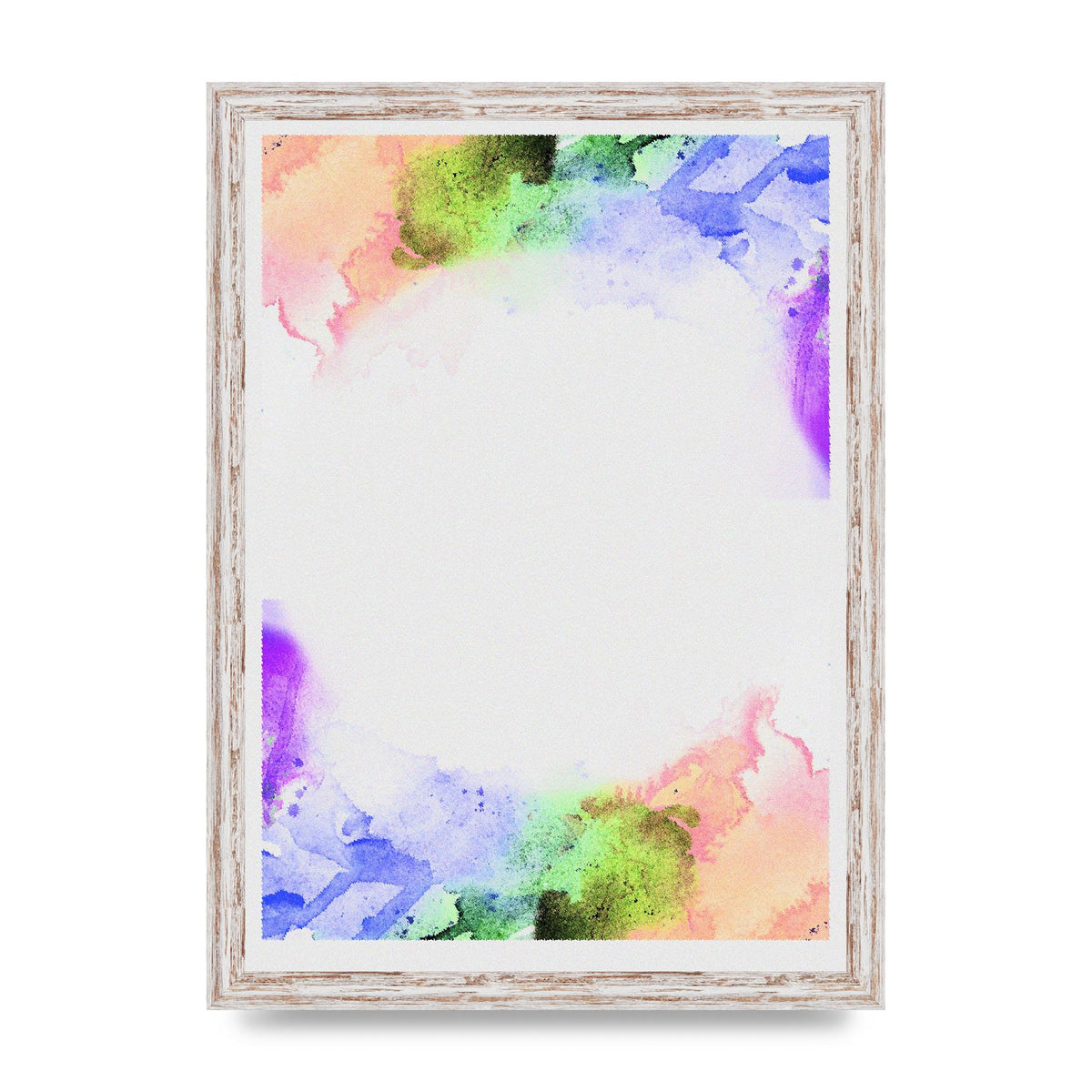 Watercolour Disc Two Art For The Home - A3 framed