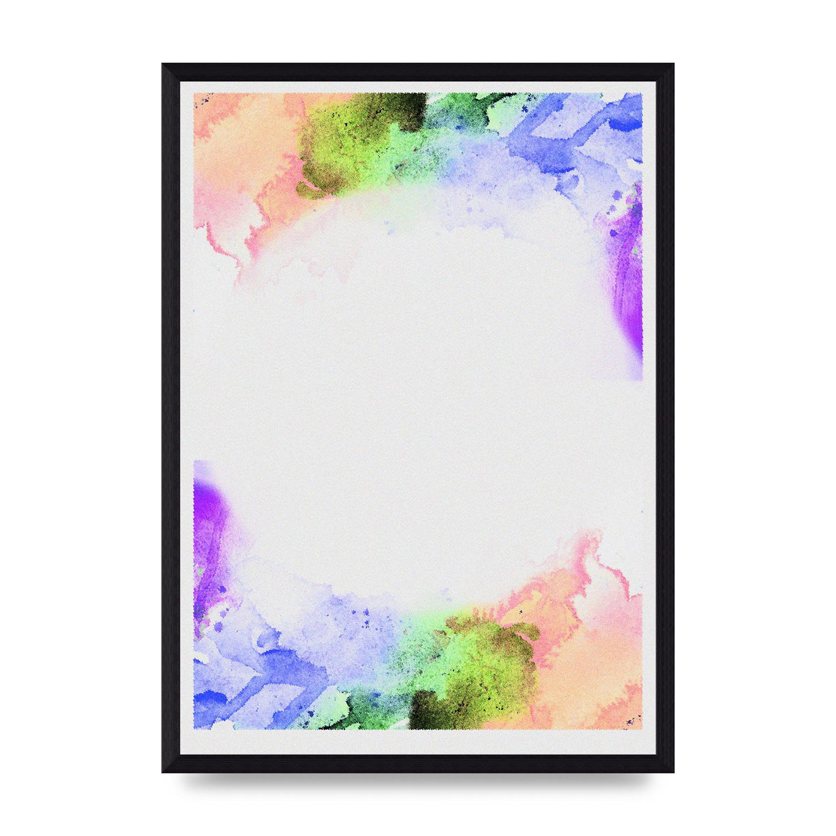 Watercolour Disc Two Art For The Home - A3 framed