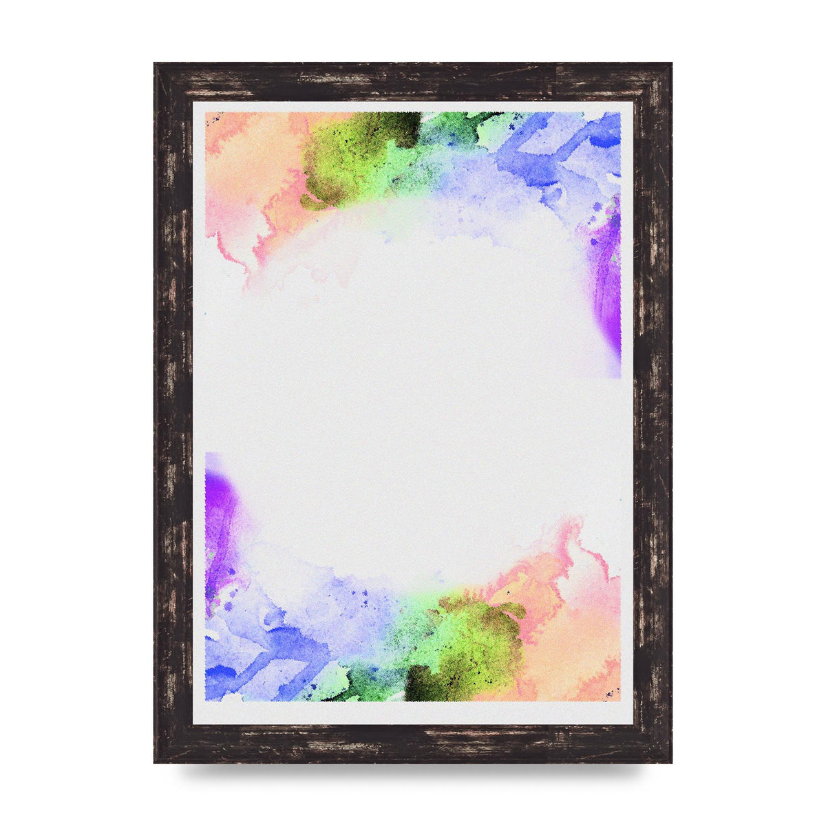 Watercolour Disc Two Art For The Home - A4 framed