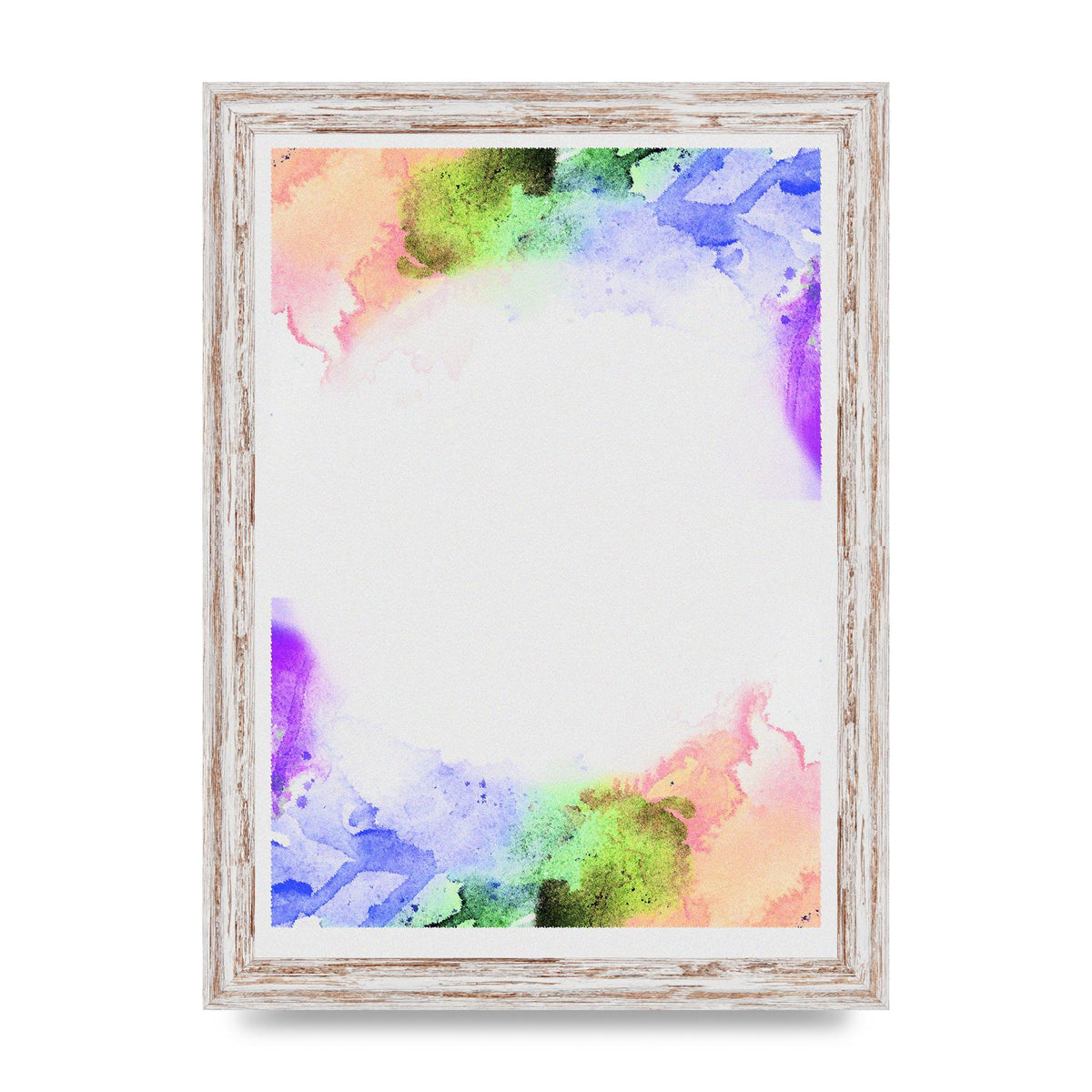 Watercolour Disc Two Art For The Home - A4 framed