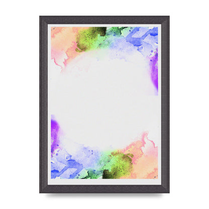 Watercolour Disc Two Art For The Home - A4 framed