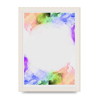 Watercolour Disc Two Art For The Home - A4 framed