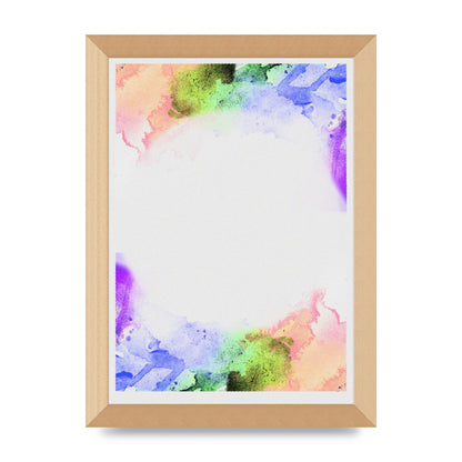 Watercolour Disc Two Art For The Home - A4 framed