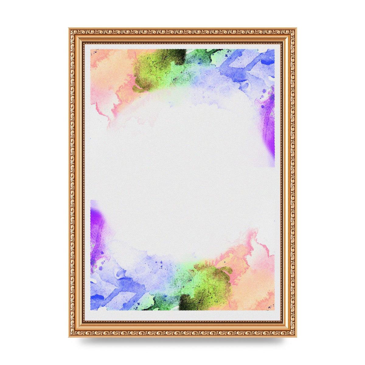 Watercolour Disc Two Art For The Home - A4 framed