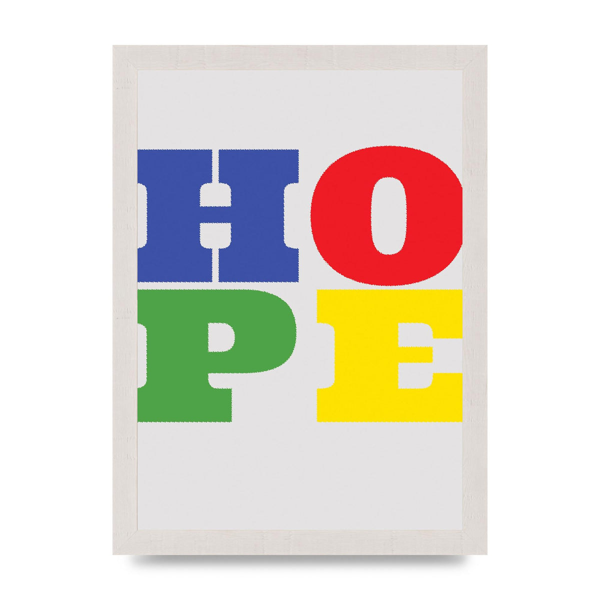Hope Rainbow Art For The Home - A4 framed