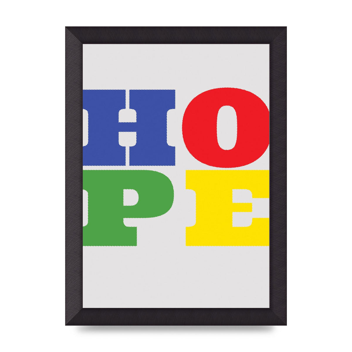 Hope Rainbow Art For The Home - A4 framed