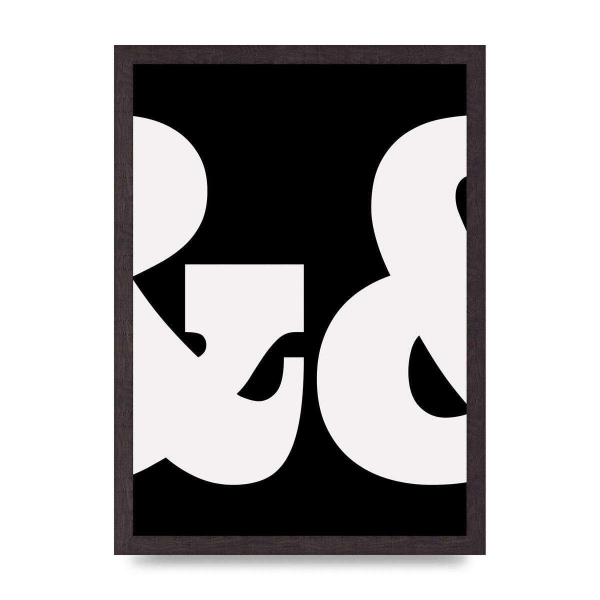 Ampus And White Black Art For The Home - A3 framed