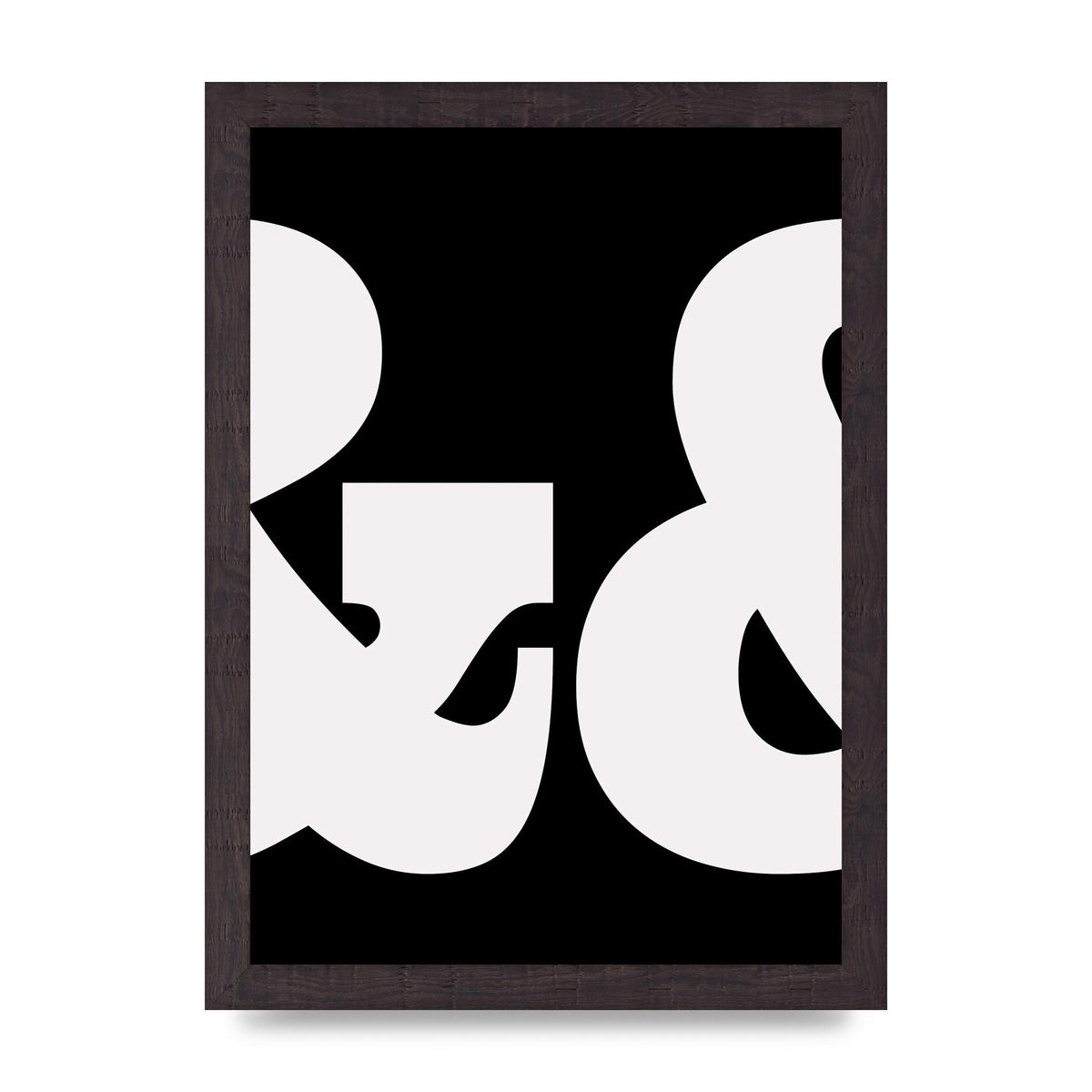 Ampus And White Black Art For The Home - A4 framed