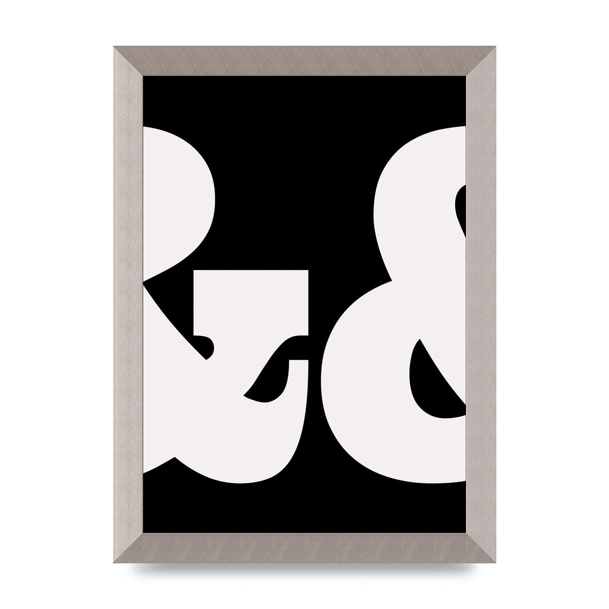 Ampus And White Black Art For The Home - A4 framed