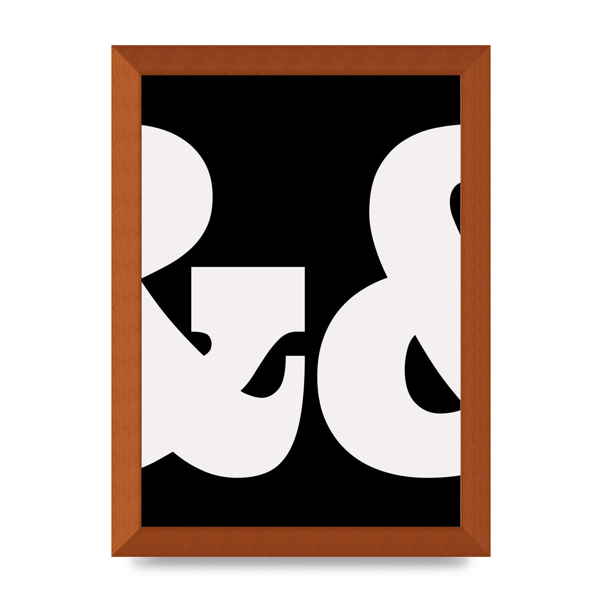 Ampus And White Black Art For The Home - A4 framed