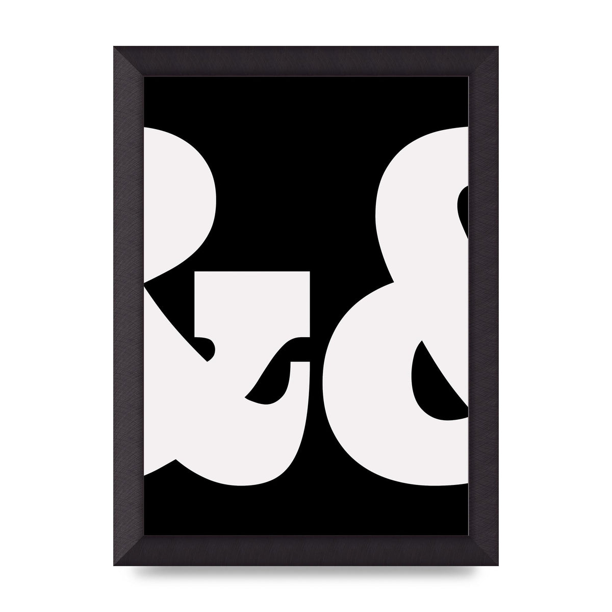 Ampus And White Black Art For The Home - A4 framed