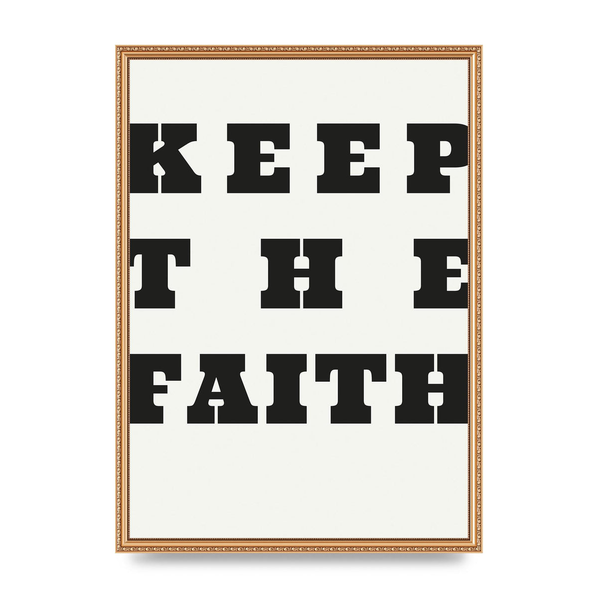 Keep The Faith" Wall Art - A2 framed