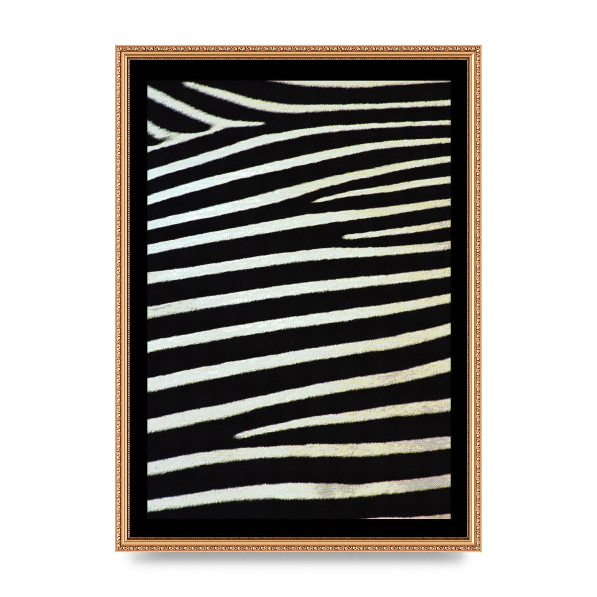 Zebra Art For The Home - A2 framed