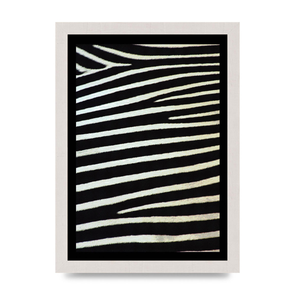 Zebra Art For The Home - A4 framed