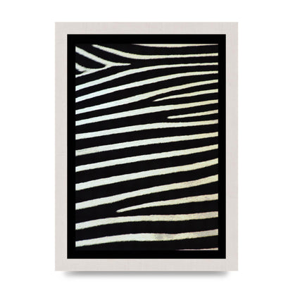 Zebra Art For The Home - A4 framed