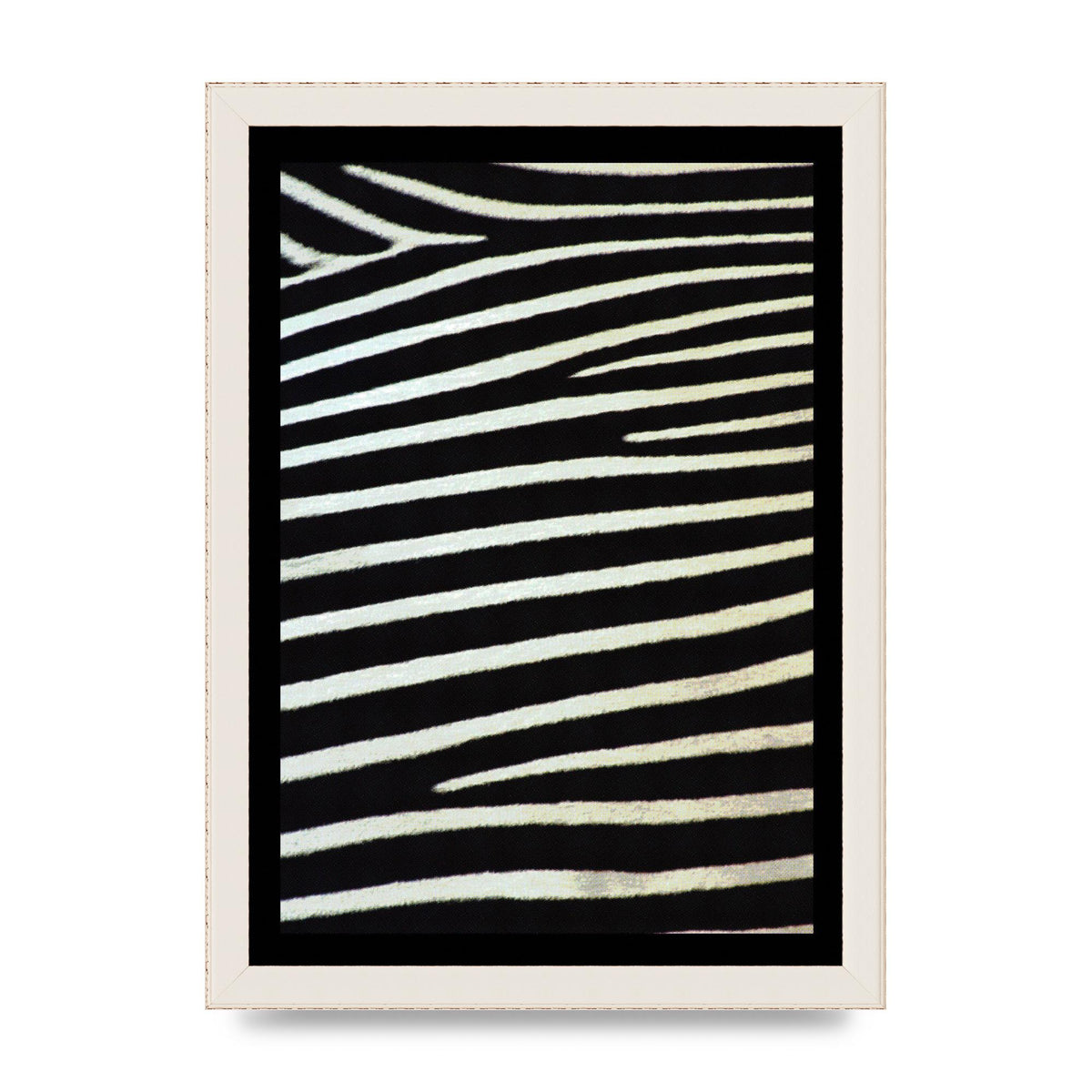 Zebra Art For The Home - A4 framed
