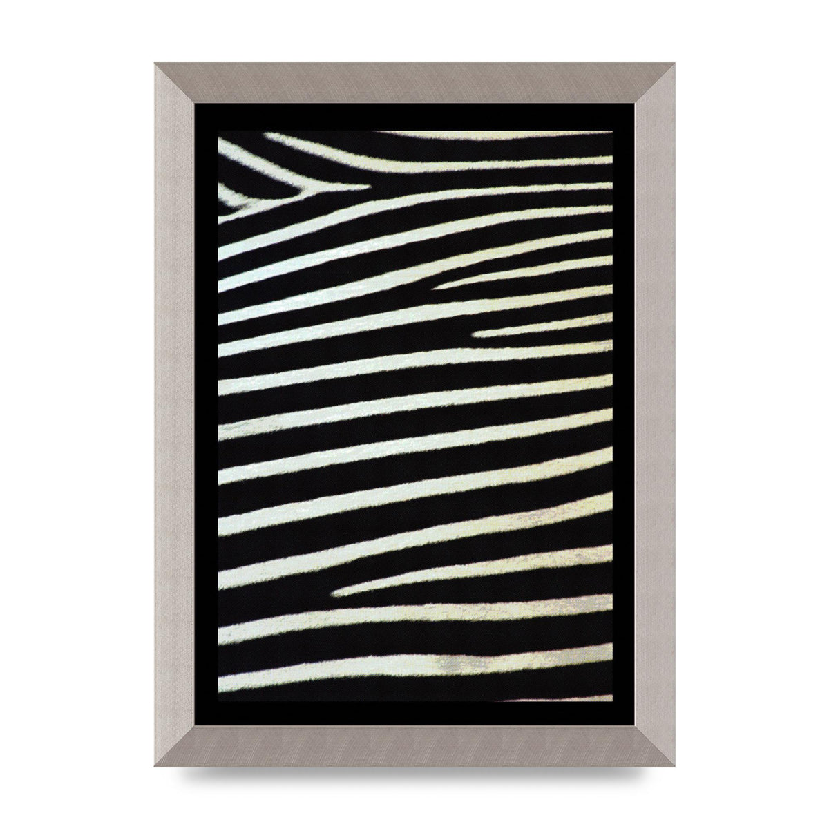 Zebra Art For The Home - A4 framed