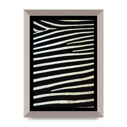 Zebra Art For The Home - A4 framed