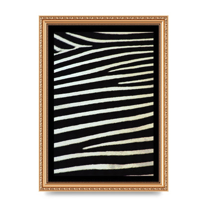 Zebra Art For The Home - A4 framed