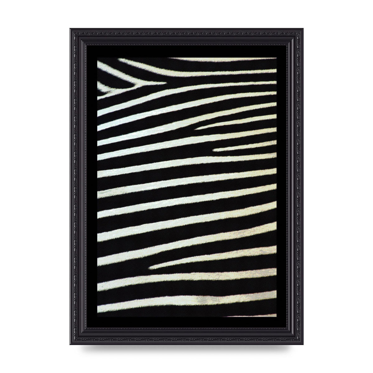 Zebra Art For The Home - A4 framed