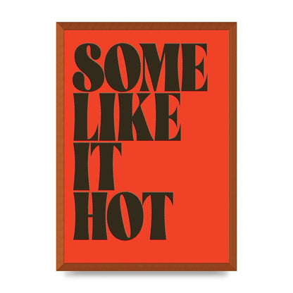 Some Like It Hot Movie" Wall Art - A2 framed