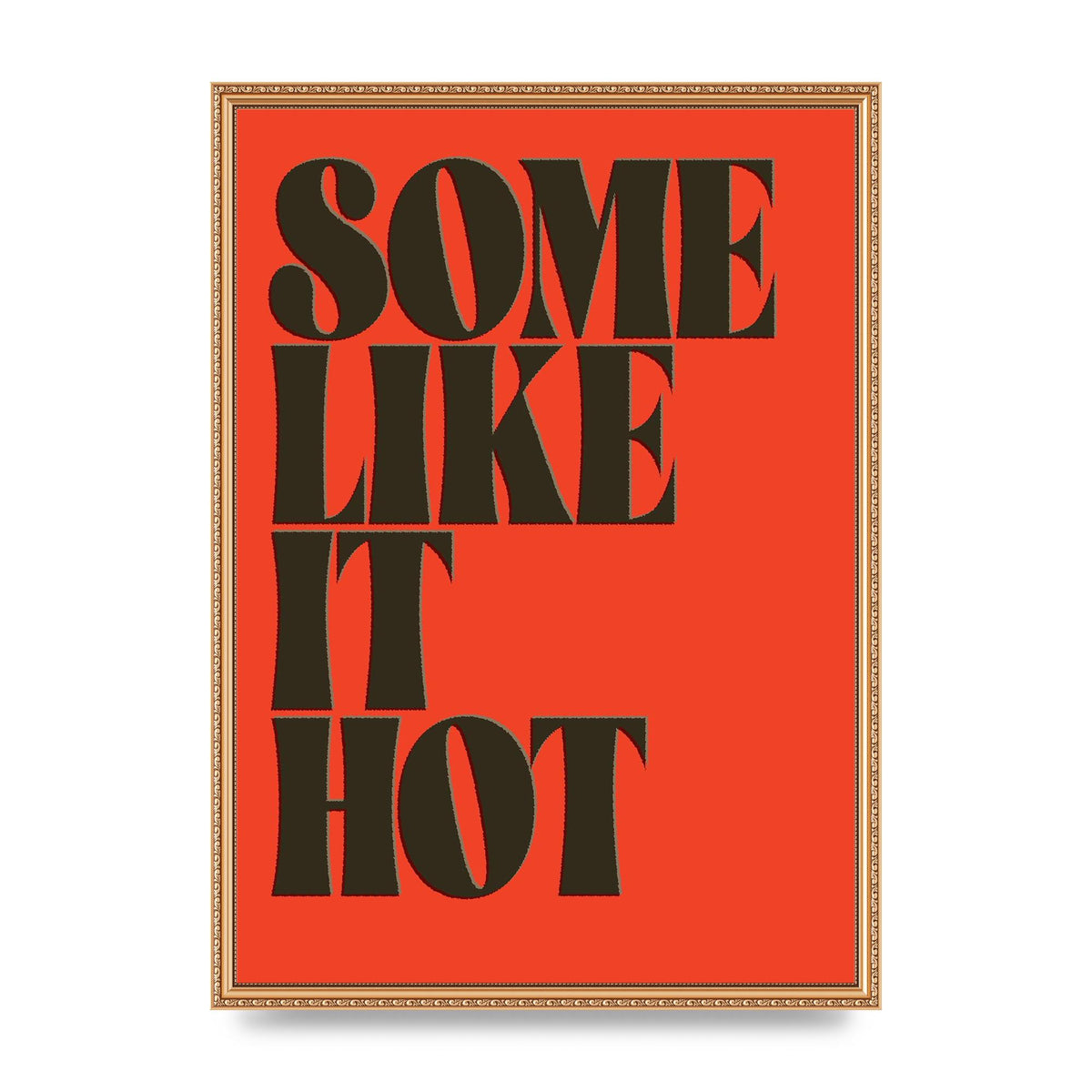Some Like It Hot Movie" Wall Art - A2 framed