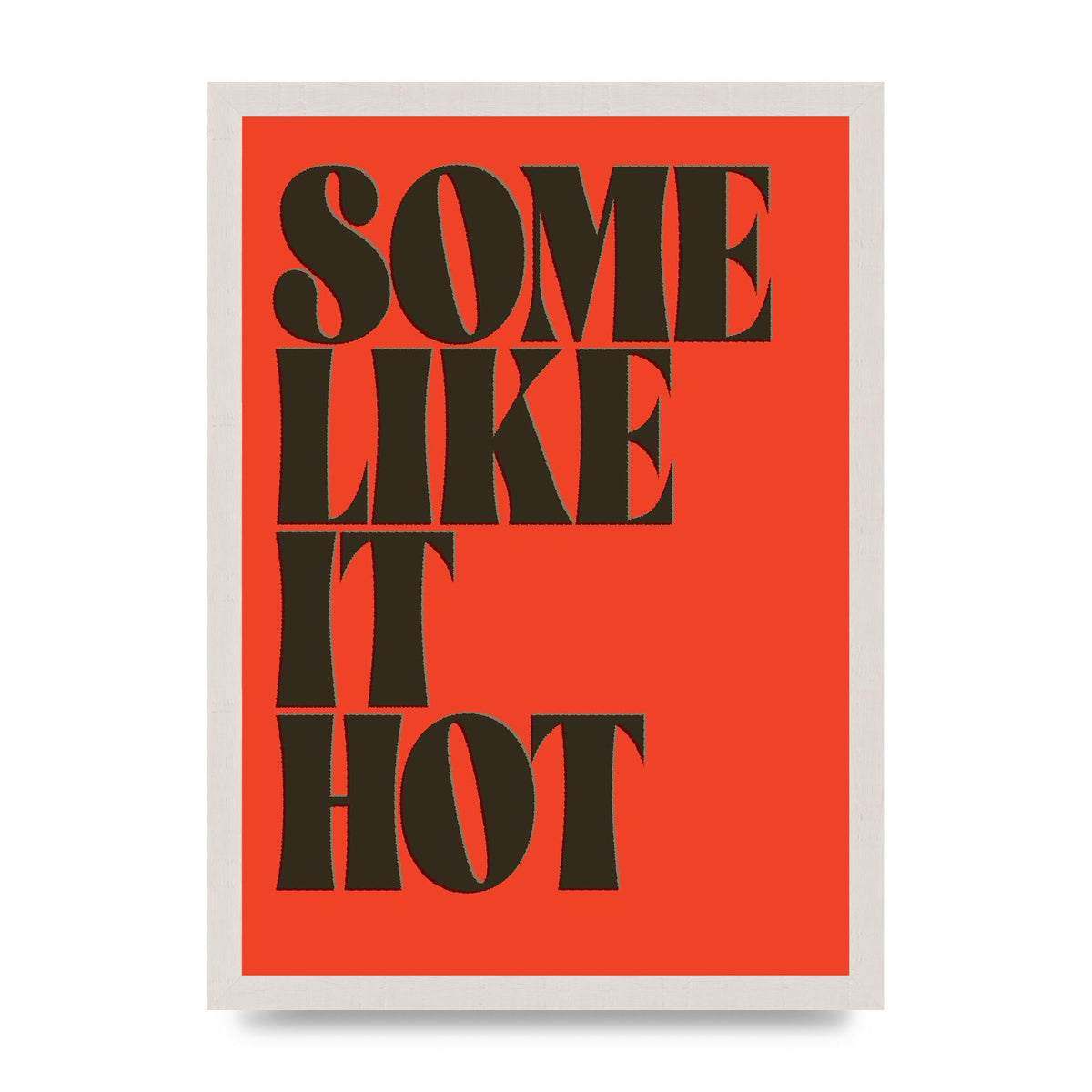 Some Like It Hot Movie" Wall Art - A3 framed