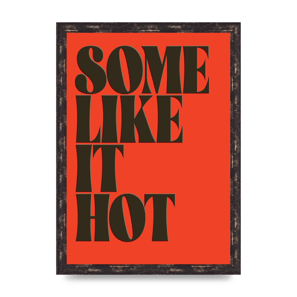 Some Like It Hot Movie" Wall Art - A3 framed