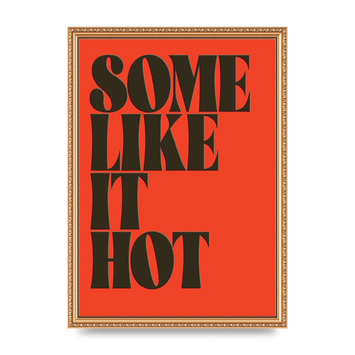 Some Like It Hot Movie" Wall Art - A3 framed
