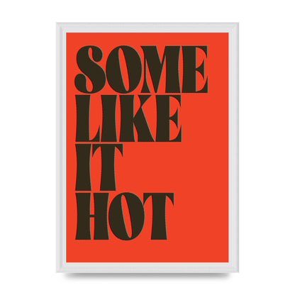 Some Like It Hot Movie" Wall Art - A3 framed
