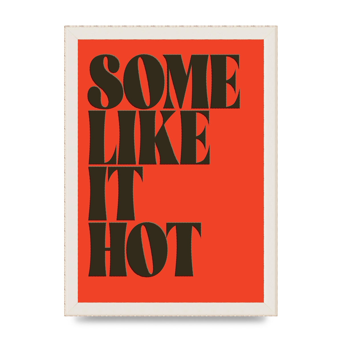 Some Like It Hot Movie" Wall Art - A4 framed