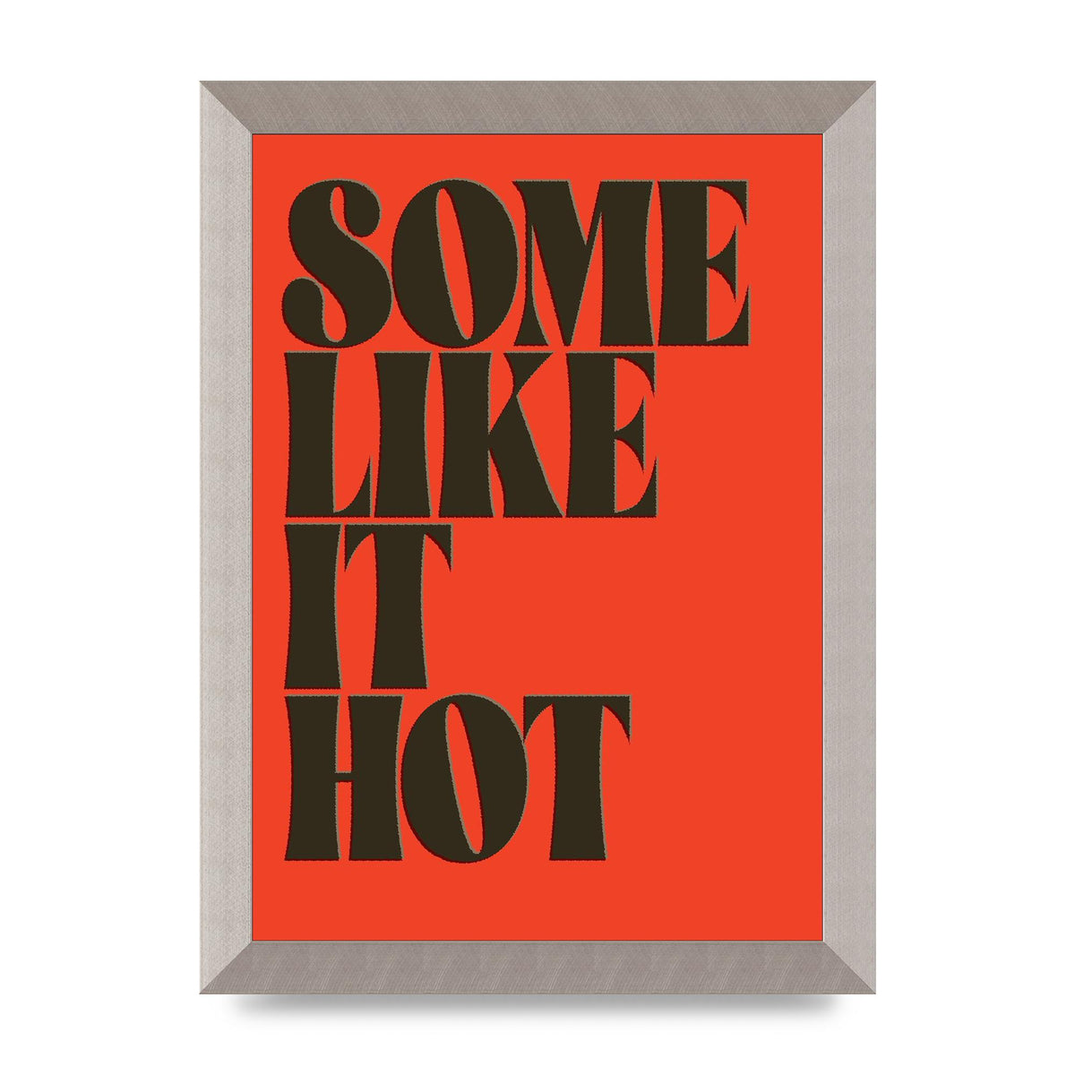 Some Like It Hot Movie" Wall Art - A4 framed