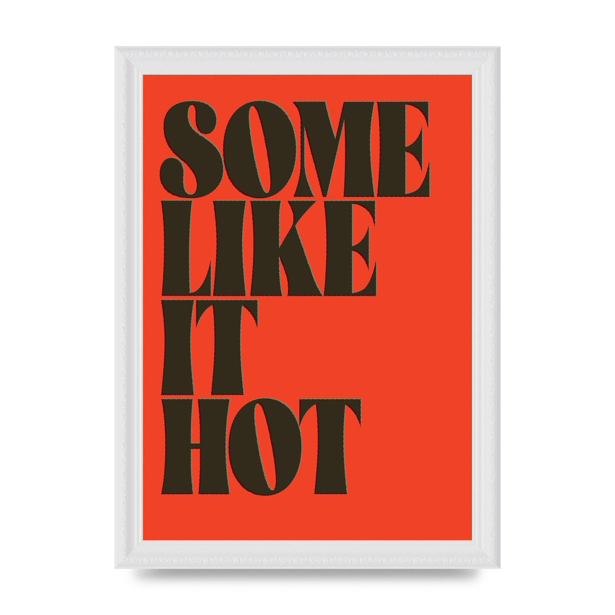 Some Like It Hot Movie" Wall Art - A4 framed