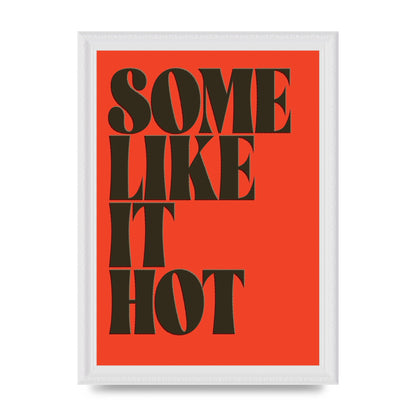 Some Like It Hot Movie" Wall Art - A4 framed