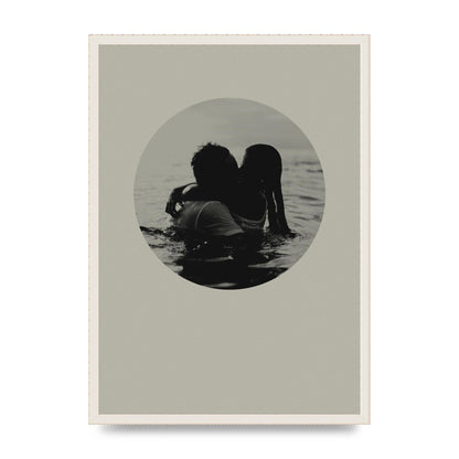 Halftone Kiss Four Art For The Home - A2 framed