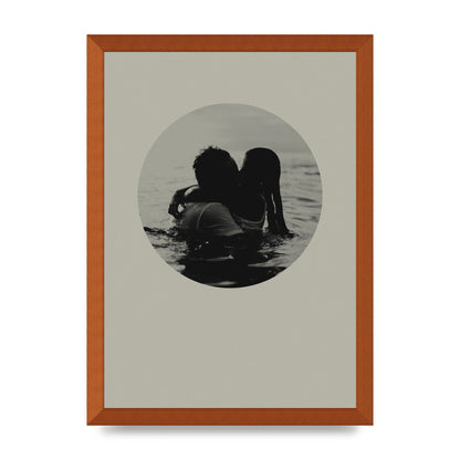 Halftone Kiss Four Art For The Home - A3 framed