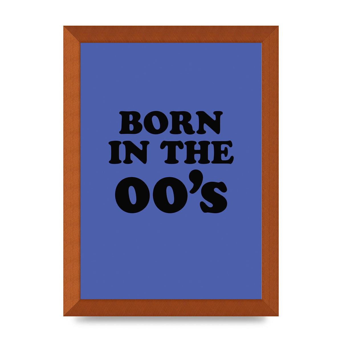Born In The Naughties" Art For The Home - A4 framed