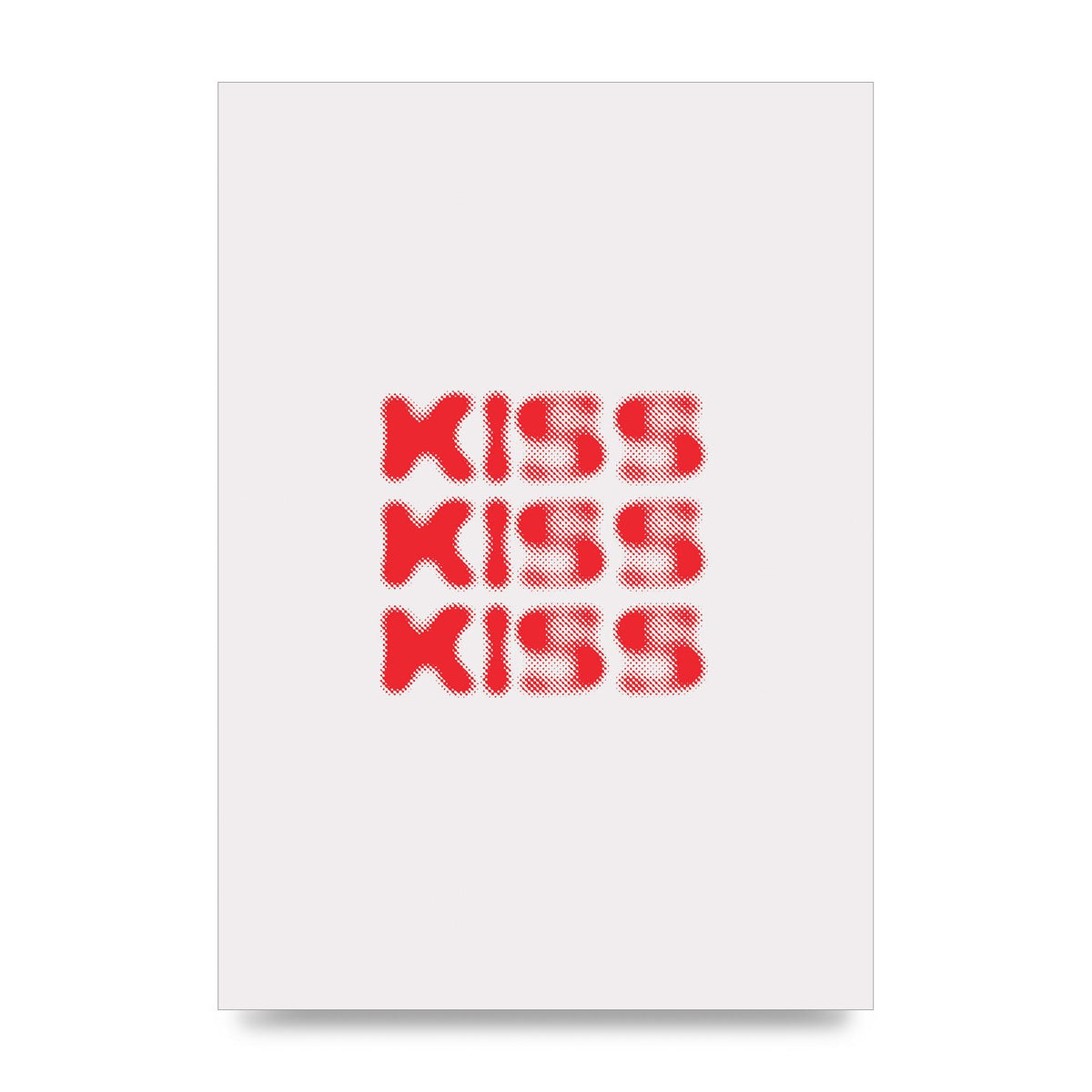 Kiss Kiss Kiss" Art For The Home - unframed print