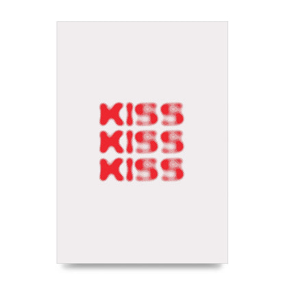 Kiss Kiss Kiss" Art For The Home - unframed print
