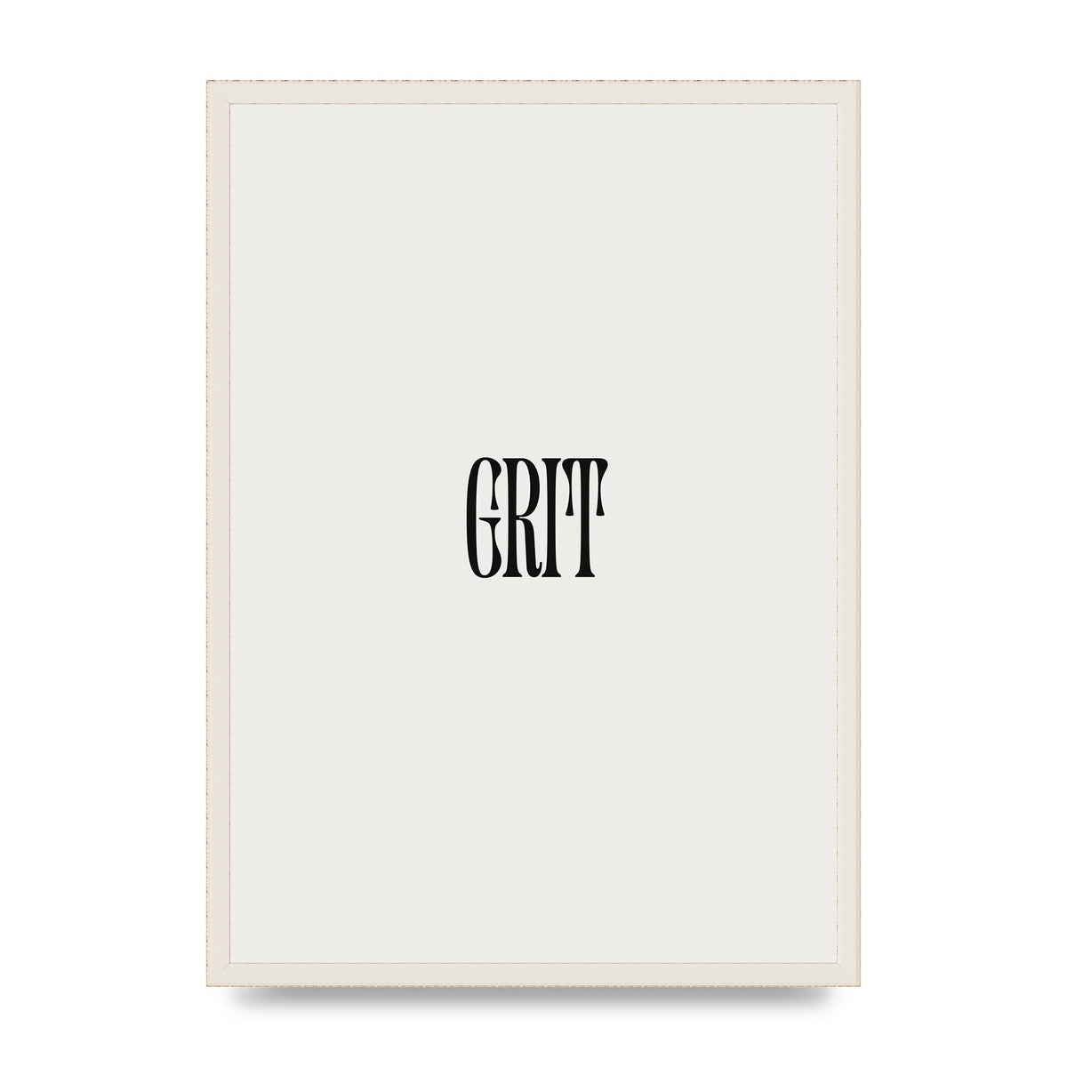 Grit Inspirational Quote Art For The Home - A2 framed