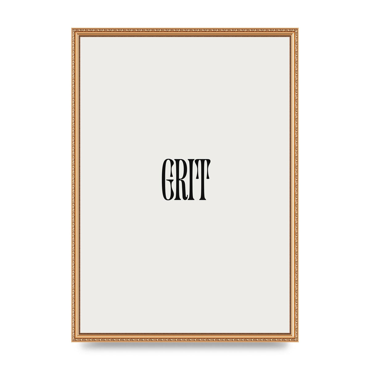 Grit Inspirational Quote Art For The Home - A2 framed